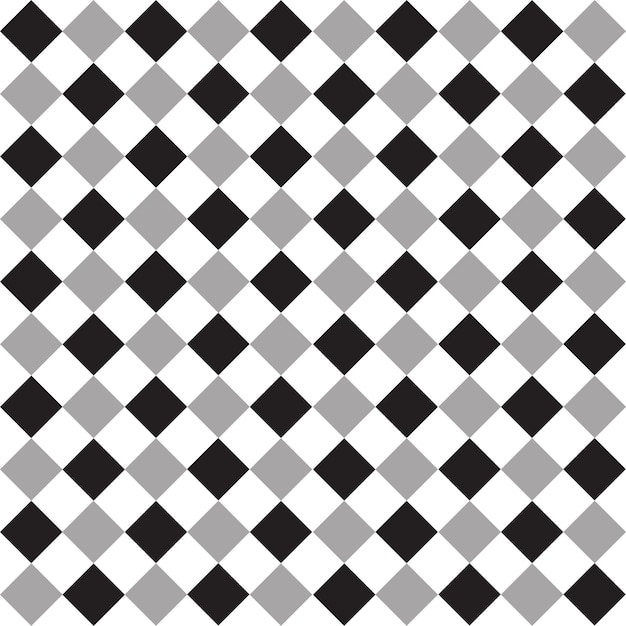 Cute black white bw grey diamond square abstract gingham checkered tartan plaid scott pattern