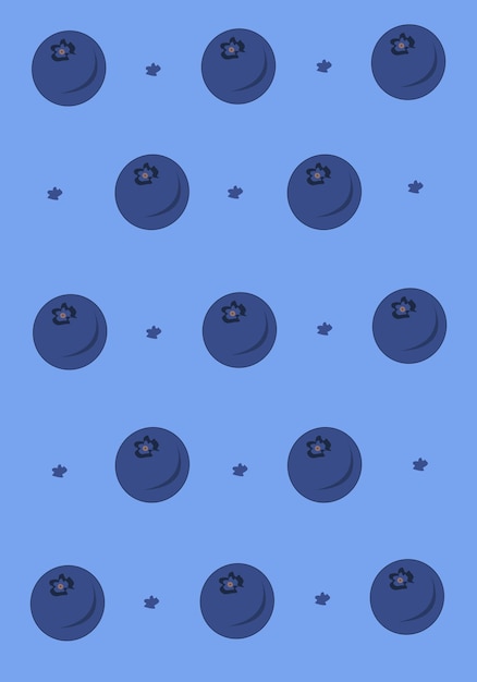 Cute blueberry wallpaper