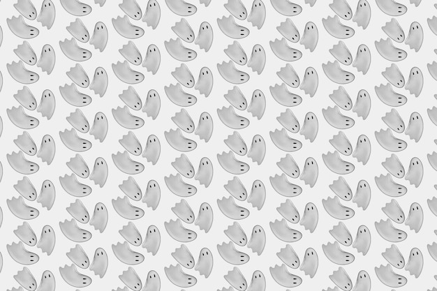 Cute boo pattern background