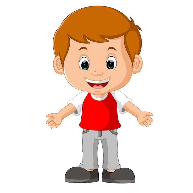 cute boy cartoon