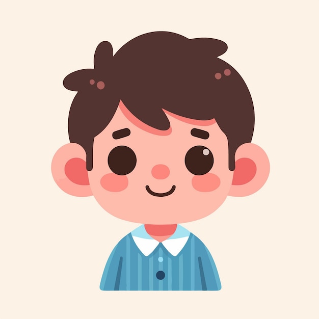 Cute boy cartoon