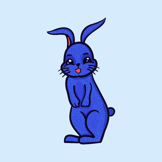 Cute Bunny Character