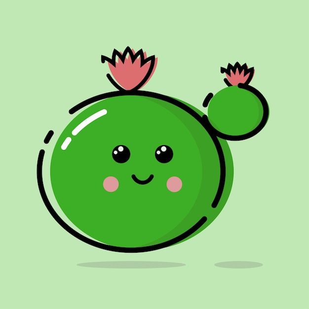 Cute cactus vector 10