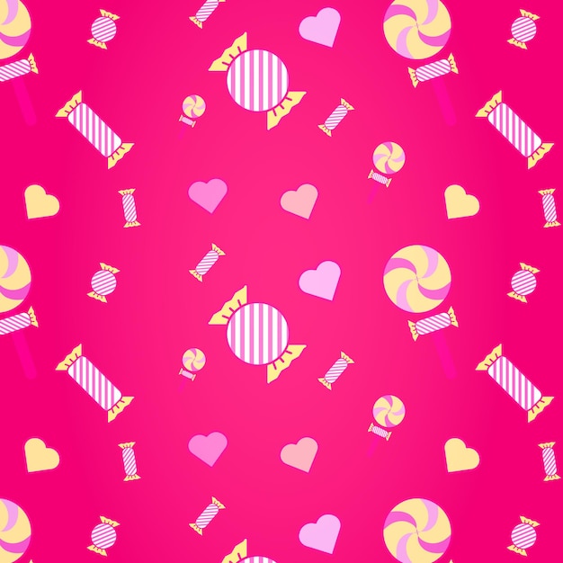 Cute Candy Background