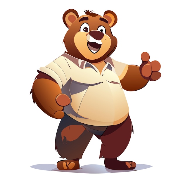 Cute Cartoon Bear