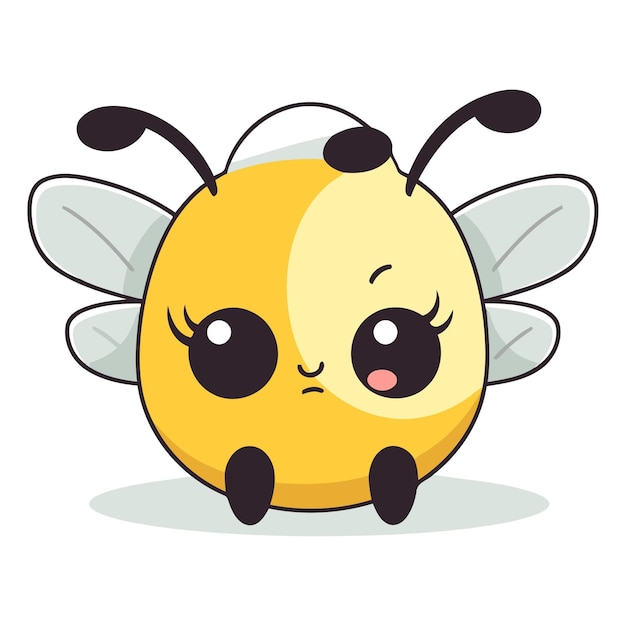 Cute cartoon bee of a cute cartoon bee