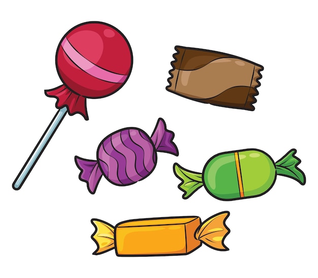 cute cartoon candy collection