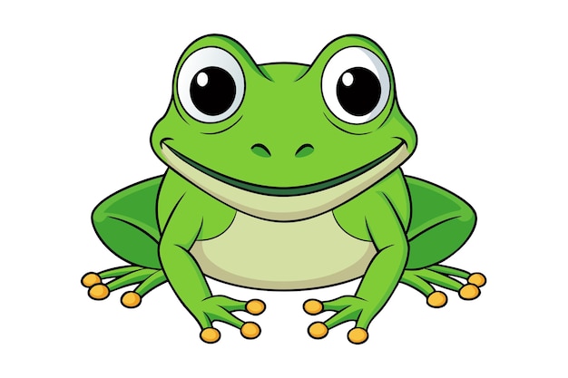 Cute Cartoon Frog