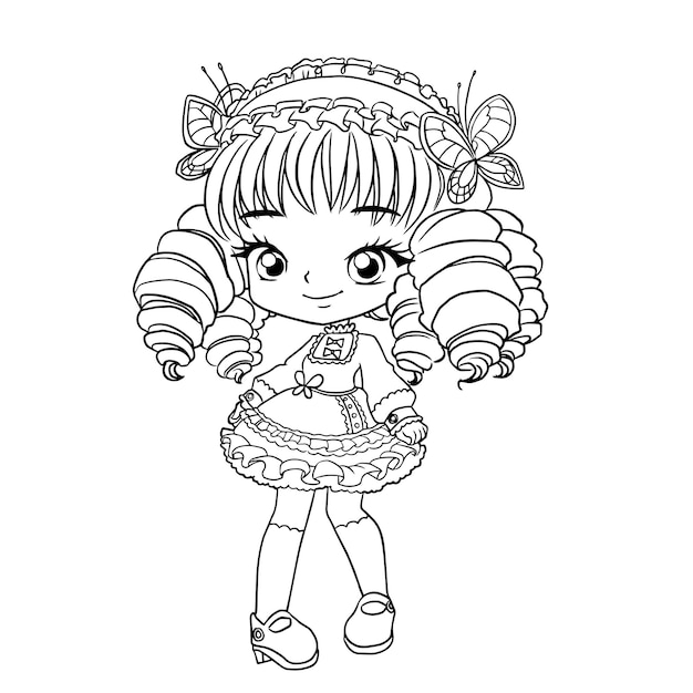 Female anime character Anime Drawing Chibi Kavaii Manga cute little girl  white child face png  PNGWing