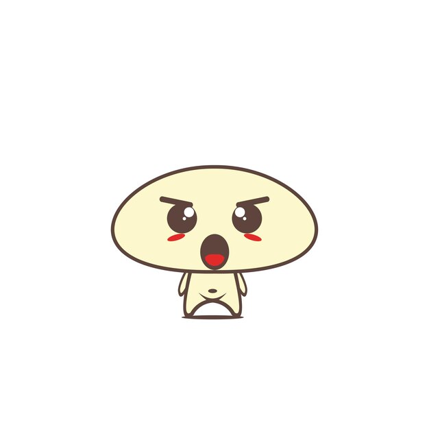 Cute cartoon mochi mascot design character creative art