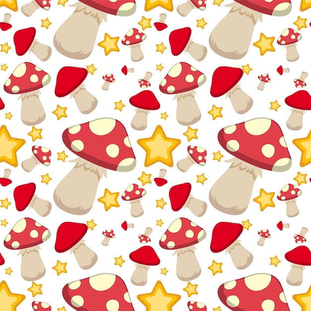 Cute cartoon seamless pattern