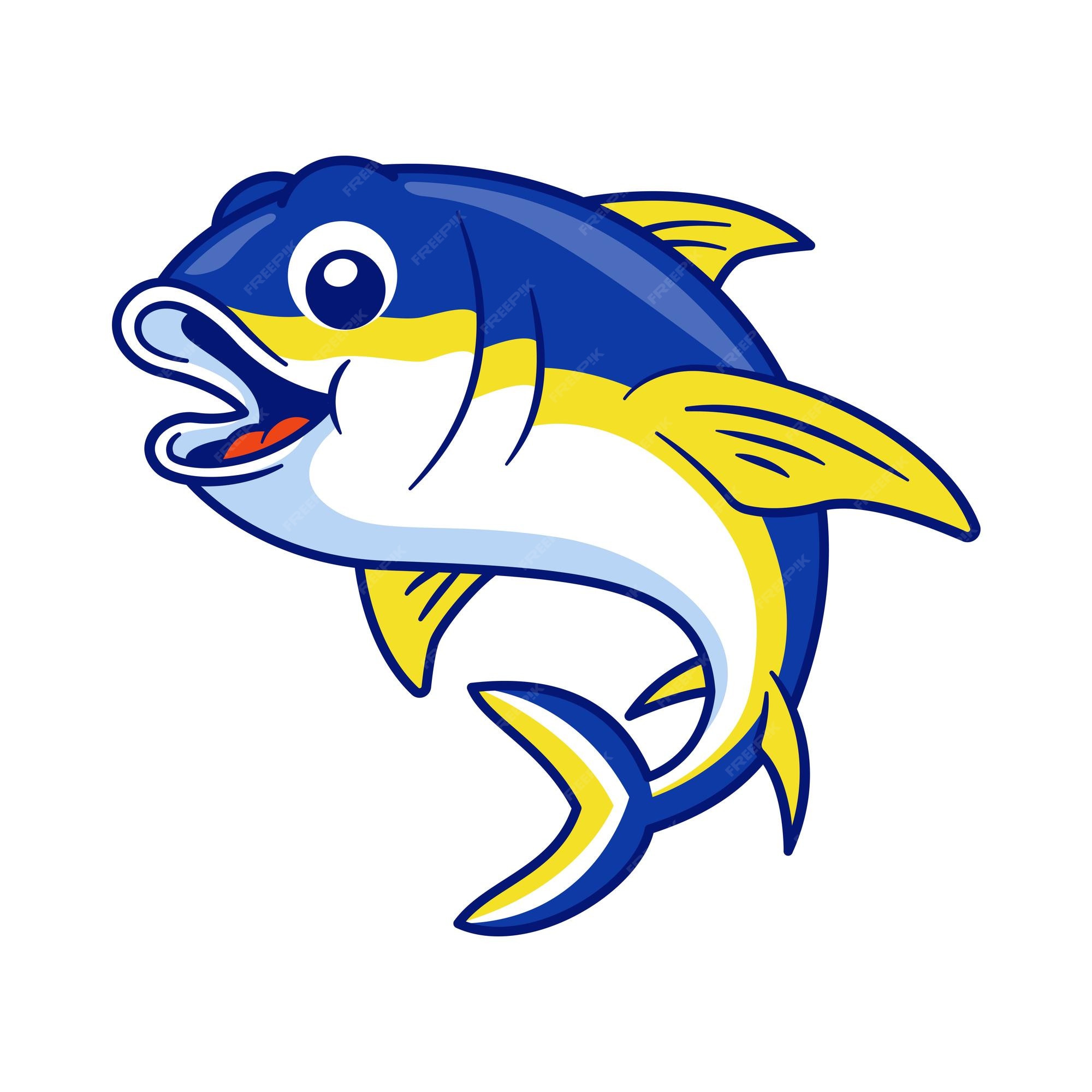 Premium Vector | Cute cartoon tuna fish vector illustration Premium Vector | Cute cartoon tuna fish vector illustration