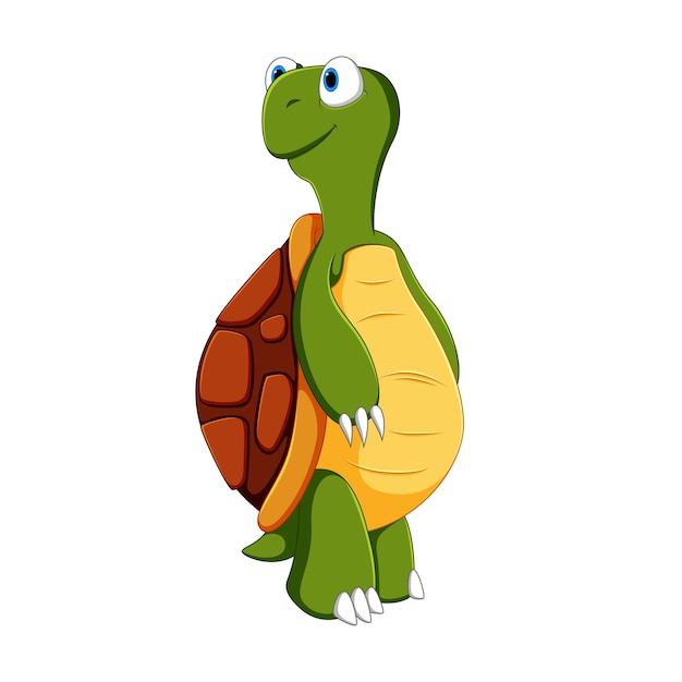 Cute cartoon turtle