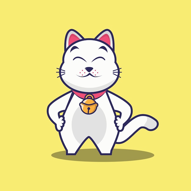 Cute cat cartoon 2