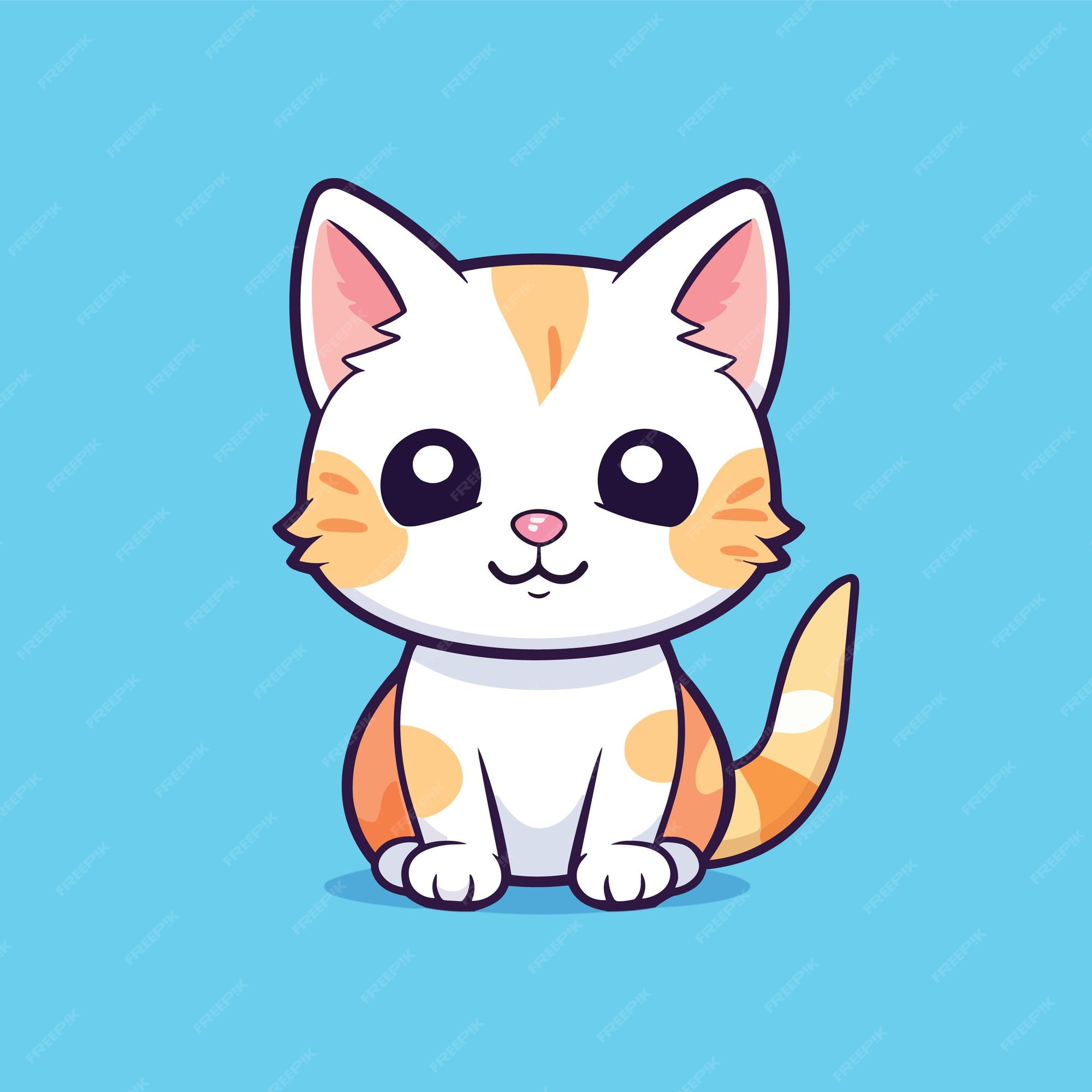 Cute cat icon Royalty Free Vector Image - VectorStock