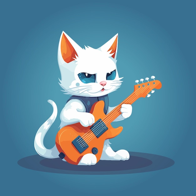 Premium Vector | Cute cat cartoon illustration animal nature concept