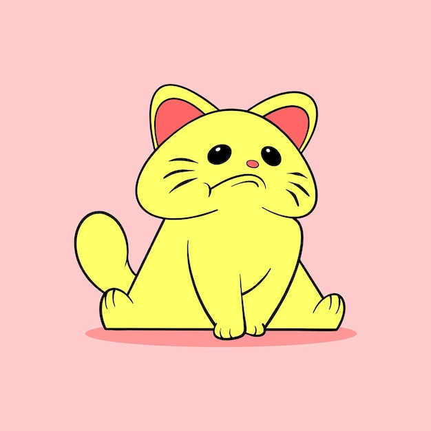 cute cat cartoon
