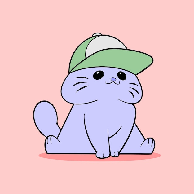 cute cat cartoon