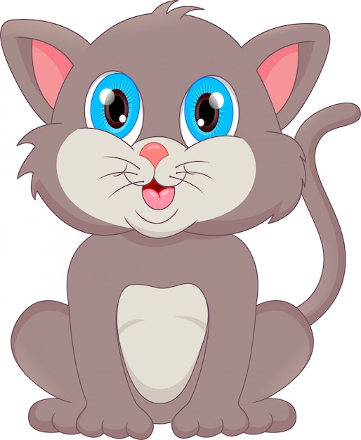 cute cat cartoon 