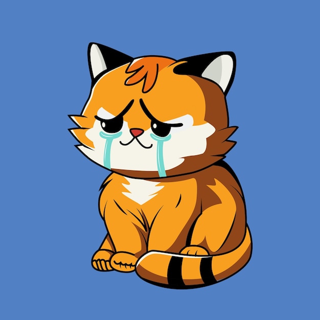 Crying Cat Meme Icon 12721540 Vector Art At Vecteezy, 57% OFF