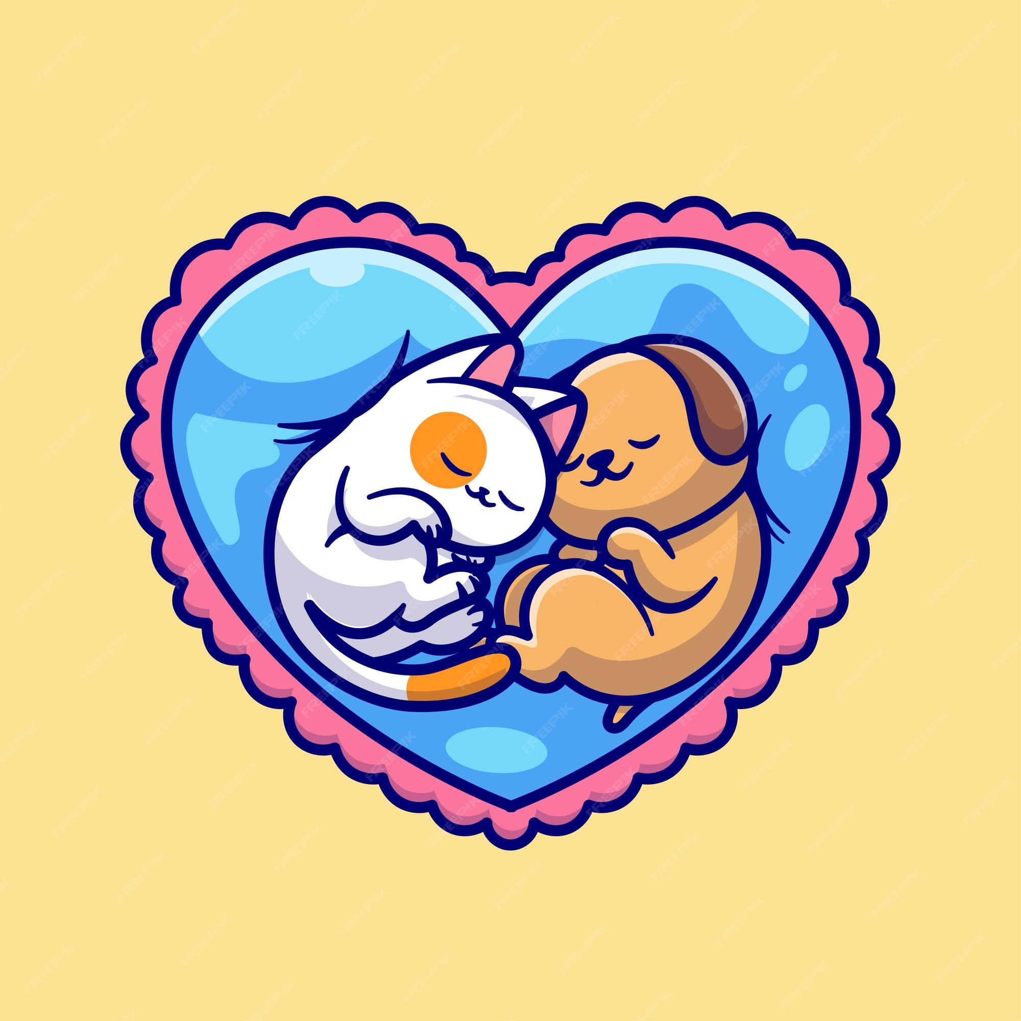 Cats, cuddle, heart, hug, love, pets, romance icon - Download on Iconfinder