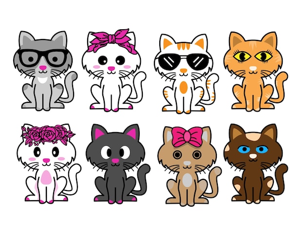 cat icons 4 - Openclipart