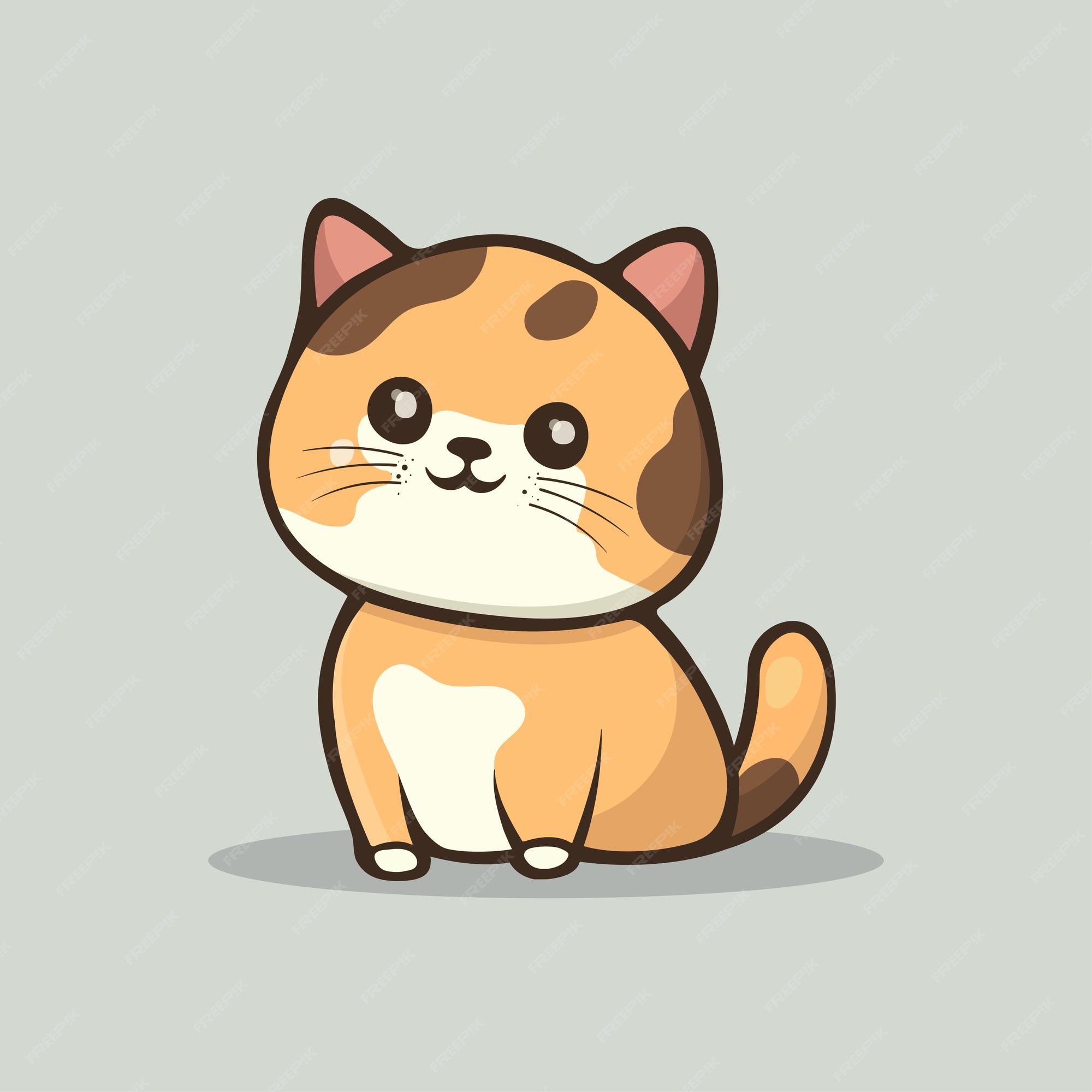 Premium Vector  Cute cats icon vector collection