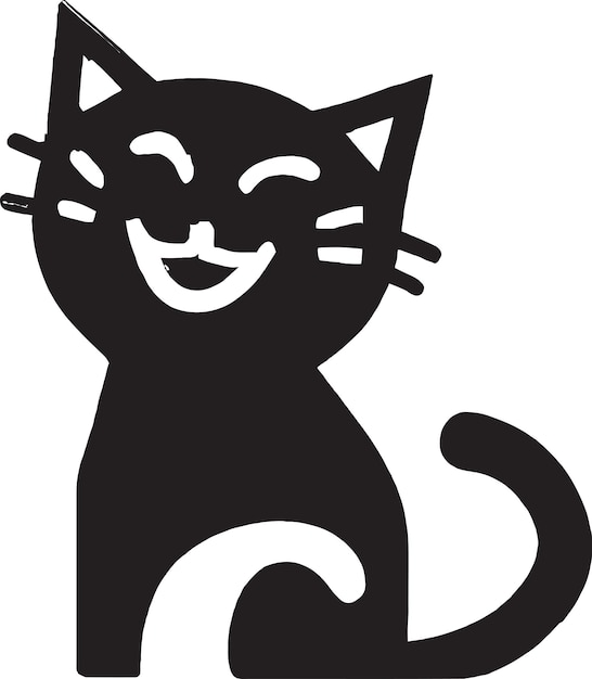 Cute Cat Logo Design