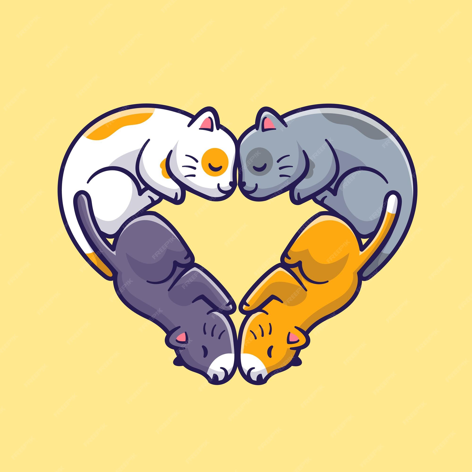 Cute Cat Receive Love Message Cartoon Vector Icon Illustration. Animal Icon  Concept Isolated Premium Vector. Flat Cartoon Style 5559913 Vector Art at  Vecteezy