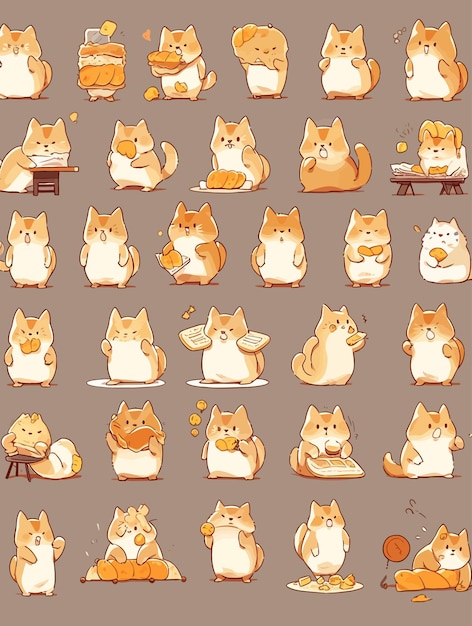 Cute Cat Sticker