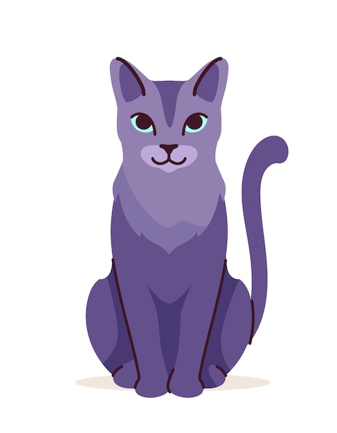 cute cat vector concept