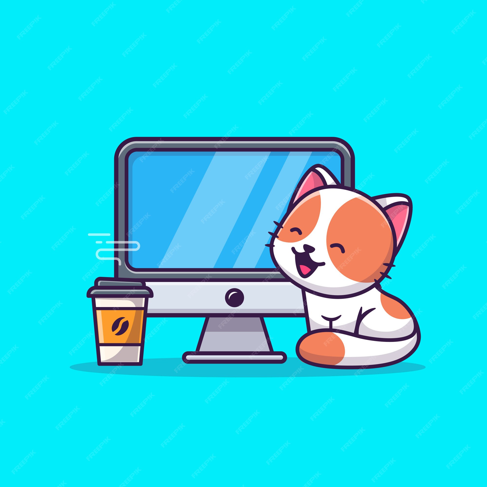 Cute Cat Computer Icons Pet, Cat, animals, cat Like Mammal