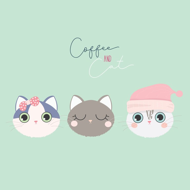 Vector かわいいねこ