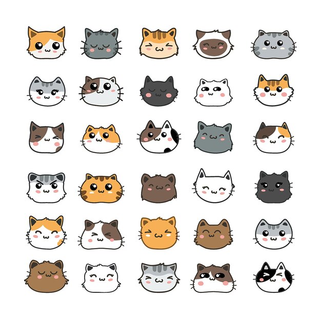 Page 20  Cats Icons Images - Free Download on Freepik