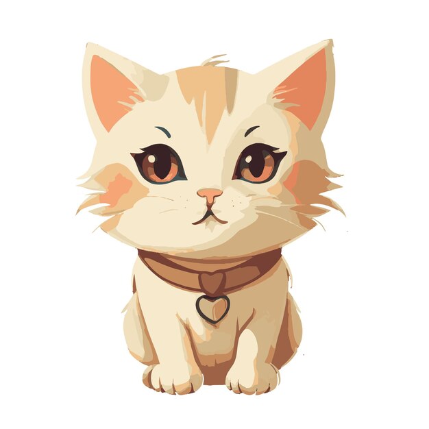 cute cats tshirt icon illustration