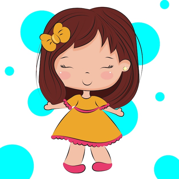 Cute chibi girl