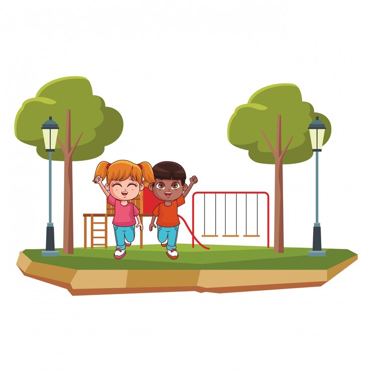 Vector cute children cartoon