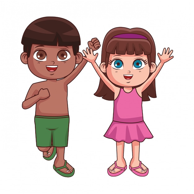 Cute children cartoon