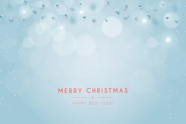 Cute christmas background with christmas lettering