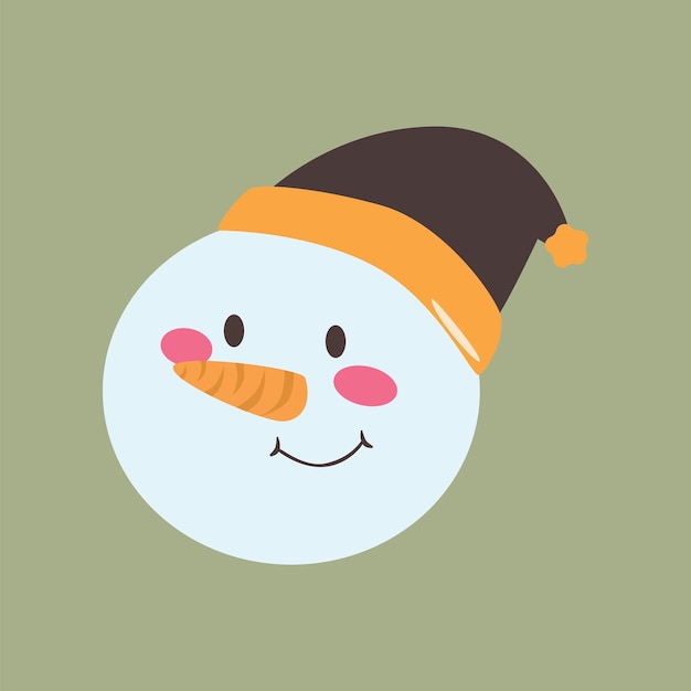 Vector cute christmas icon