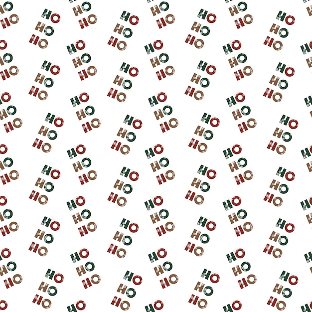 Cute Christmas Seamless Pattern