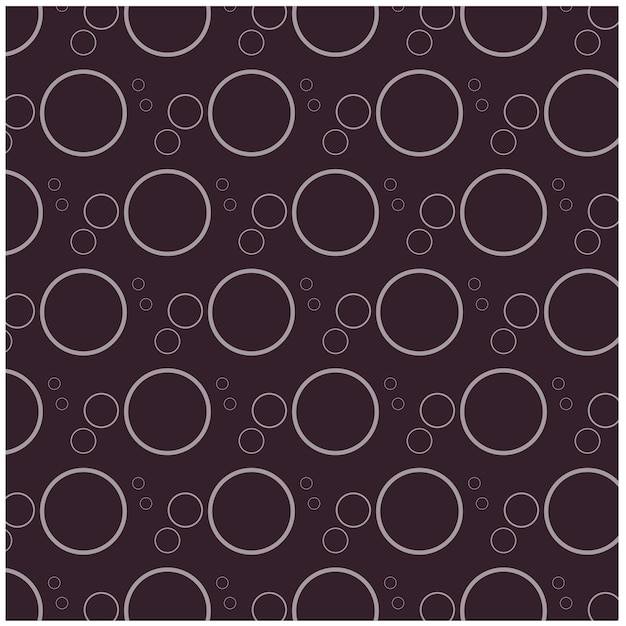 Cute Circle Pattern Background Vector Illustration