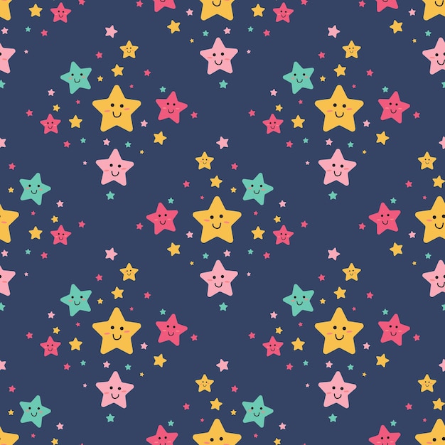 패브릭 패턴에 대한 사각형 원활한 배경에 귀여운 다채로운 스타