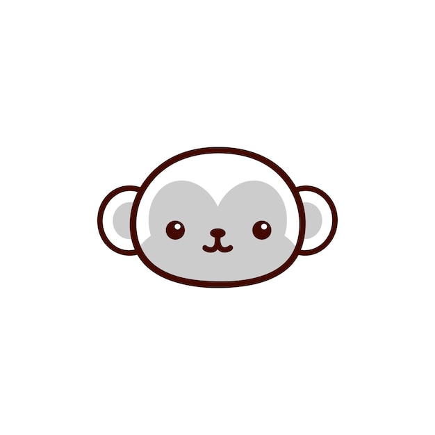 cute coloring book set monkey