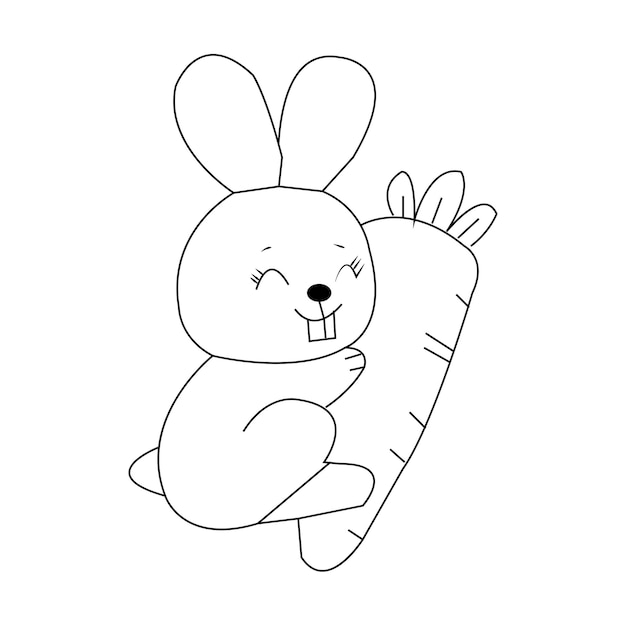 Cute coloring page for kids