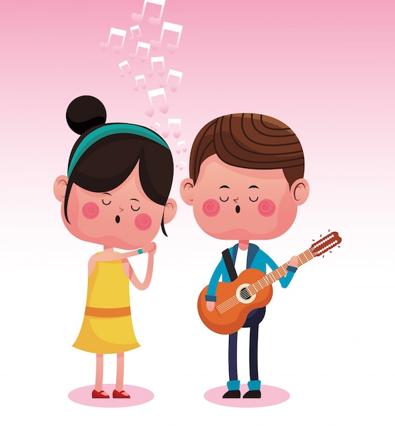 사랑스러운 커플의 만화
