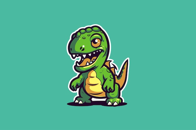 Cute crocodile cartoon character vector illustration Cute crocodile mascot