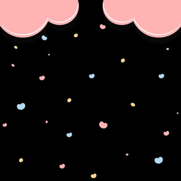 Cute dark background Vector