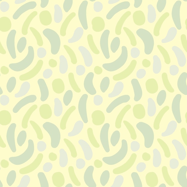 Cute delicate seamless pattern with on a white background in pastel color