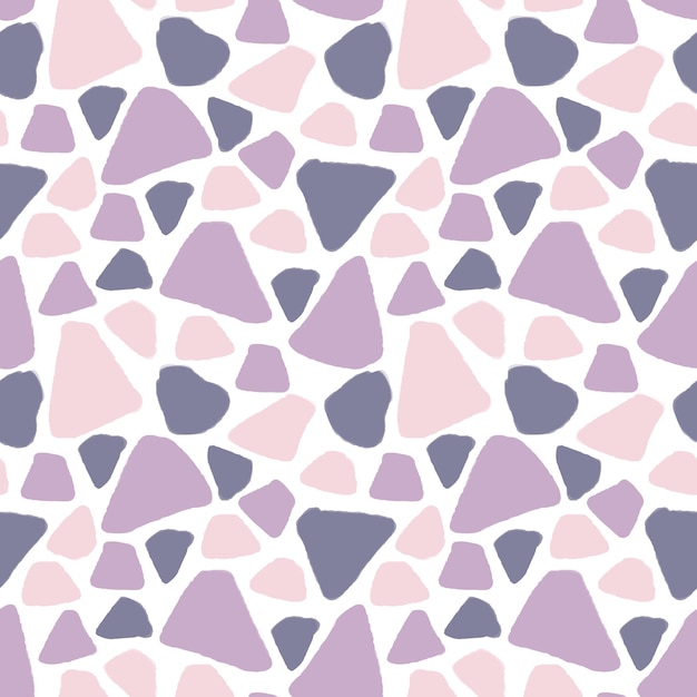 Cute delicate seamless pattern with on a white background in pastel color